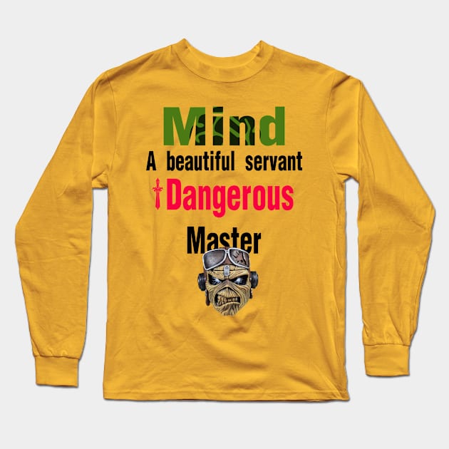 mind a beautiful servant Long Sleeve T-Shirt by ABOHILI